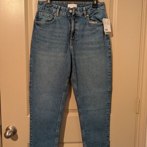 H&M Light Blue Straight Leg Jeans